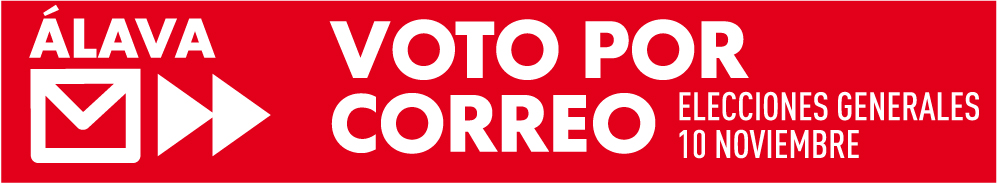 ARABA-ÁLAVA: Elecciones Generales / 10 Noviembre 2019 / Voto por correo