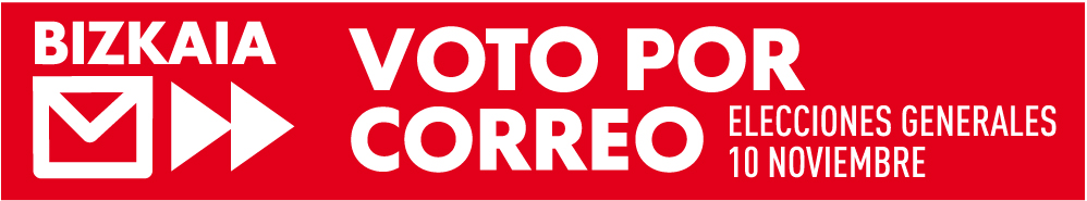 BIZKAIA: Elecciones Generales / 10 Noviembre 2019 / Voto por correo