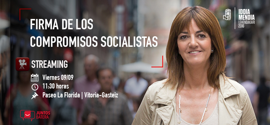 Firma de los Compromisos Socialistas