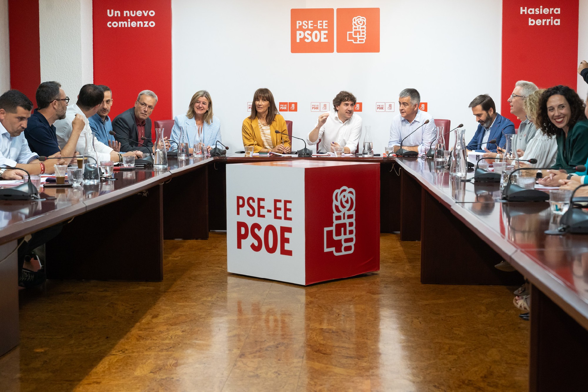 Comisión Ejecutiva del PSE-EE | Foto: Socialistas Vascos.