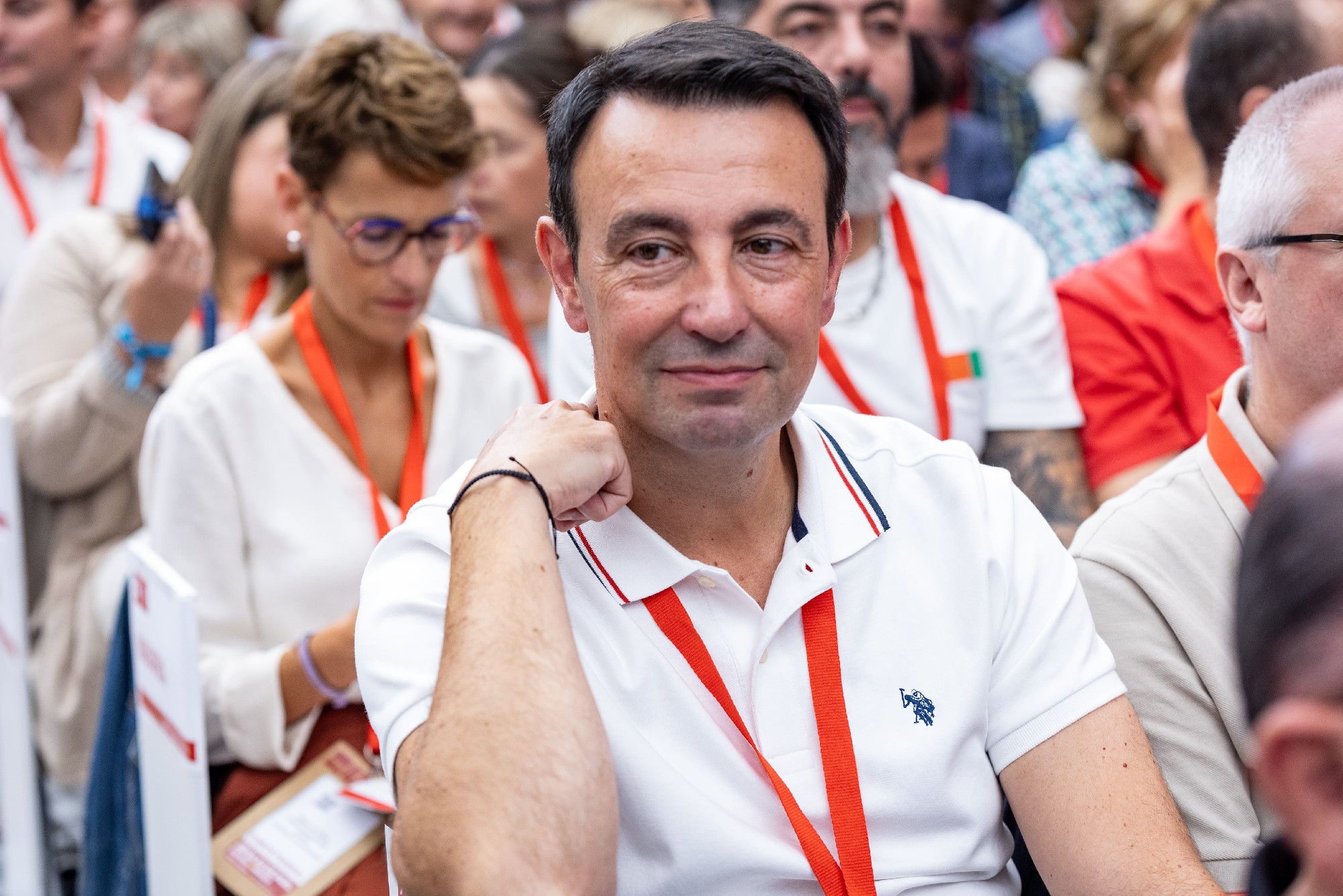 El Secretario General del PSE-EE de Bizkaia y vicelehendakari, Mikel Torres, en el Comité Federal del PSOE celebrado en Madrid | Foto: PSOE