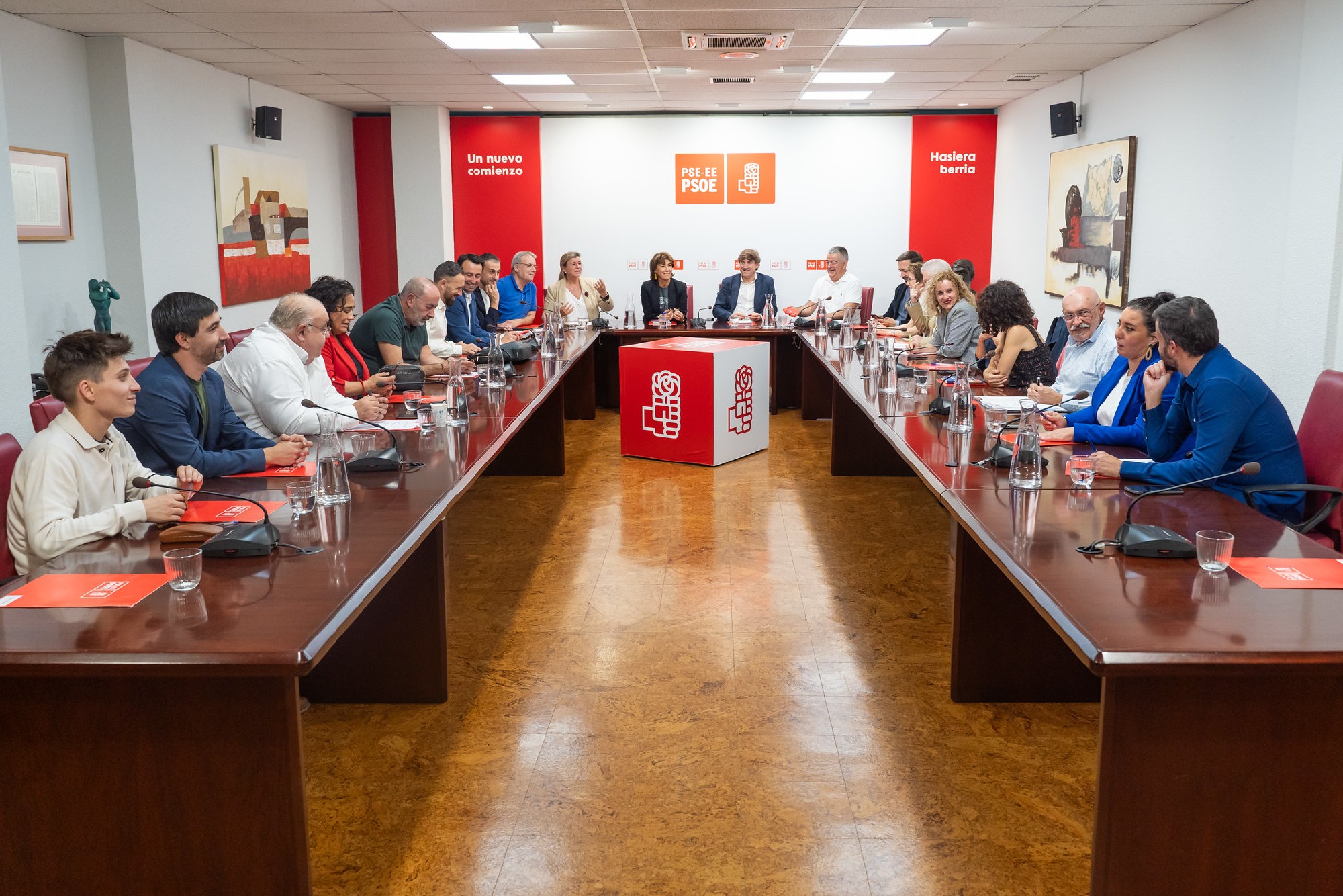 Reunión de la Comisión Ejecutiva del PSE-EE| Foto: Socialistas Vascos