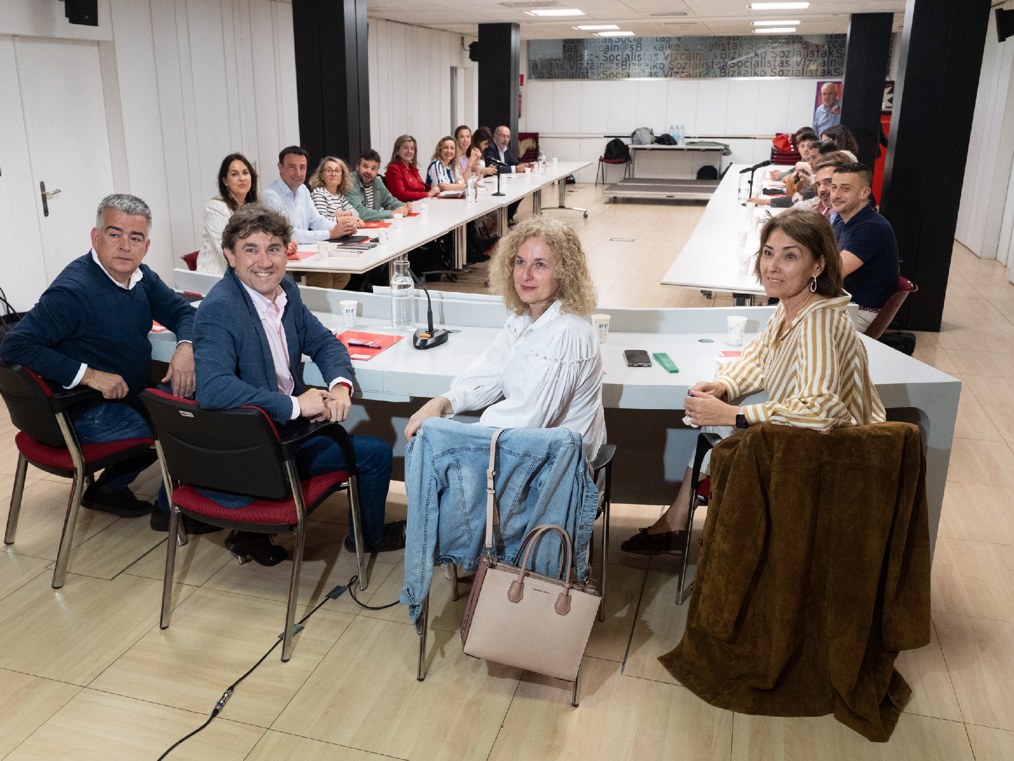 Reuni&oacute;n de la Comisi&oacute;n Ejecutiva del PSE-EE en Bilbao | Foto: Socialistas Vascos