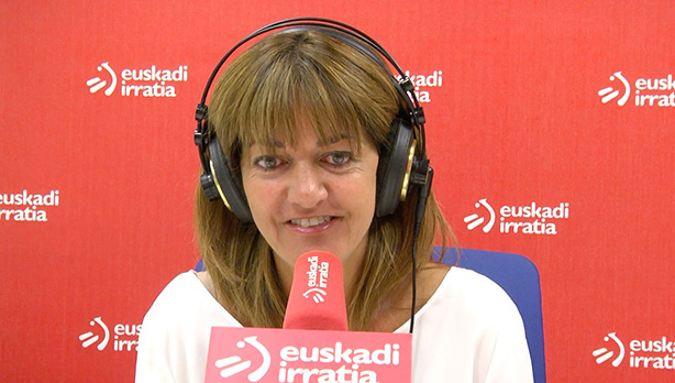 Entrevista a Idoia Mendia en Euskadi Irratia [Foto: Socialistas Vascos]