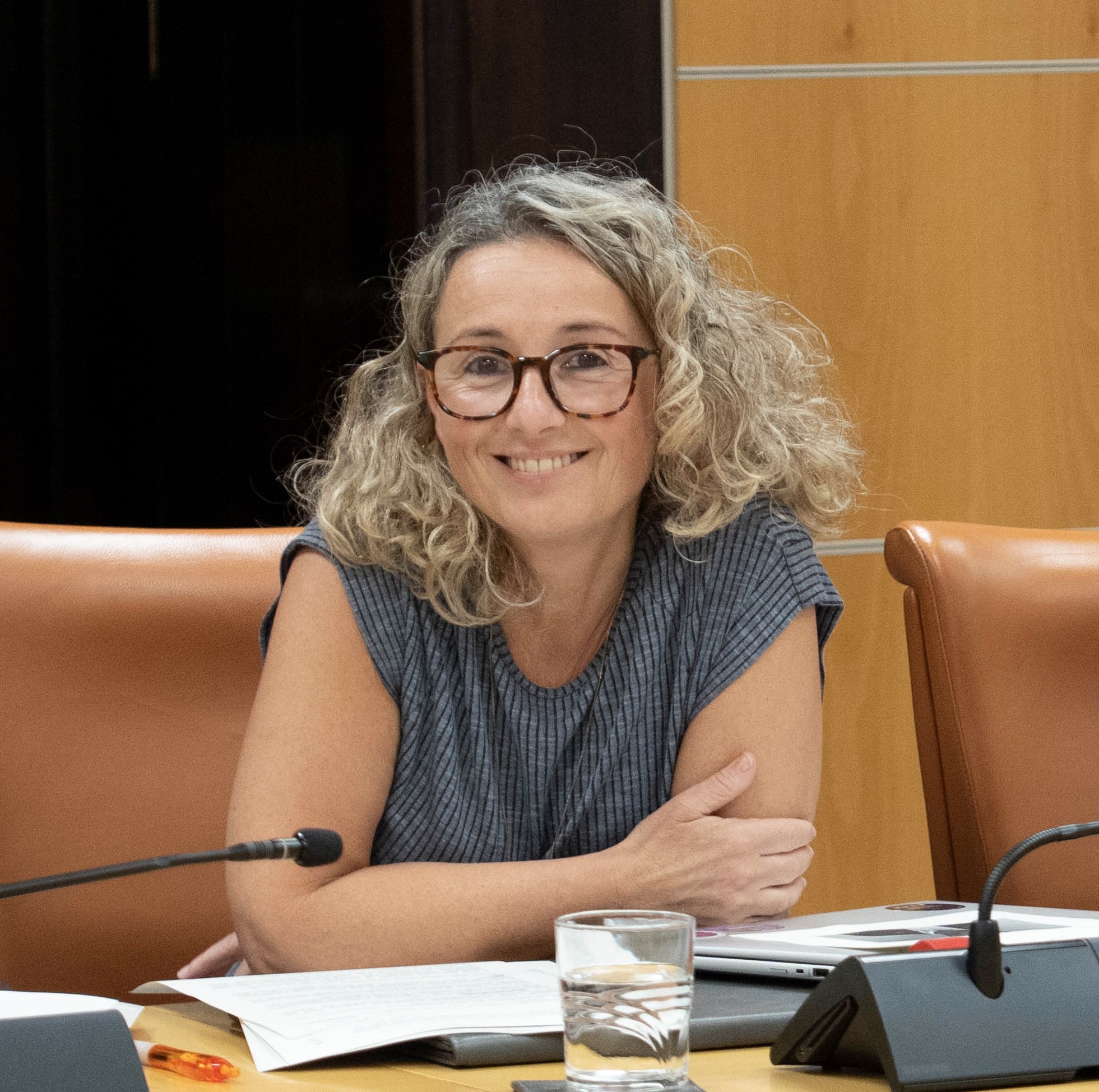 La Secretaria de Universidades, Innovaci&oacute;n e Investigaci&oacute;n del PSE-EE, Patricia Campelo | Foto: Socialistas Vascos