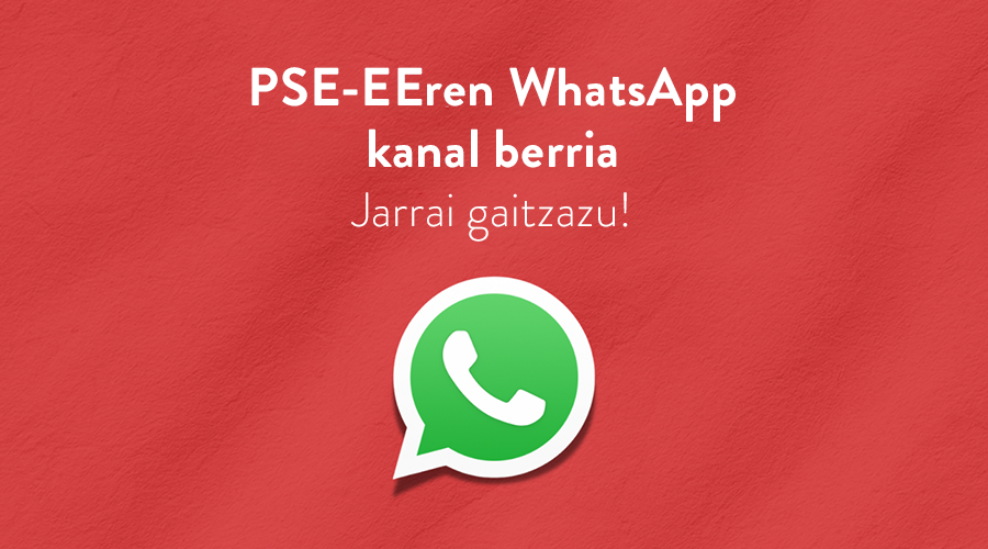 PSE-EEREN WHATSAPP KANAL BERRIA